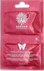 Garden Peel Off Glitter Mask 2x6ml