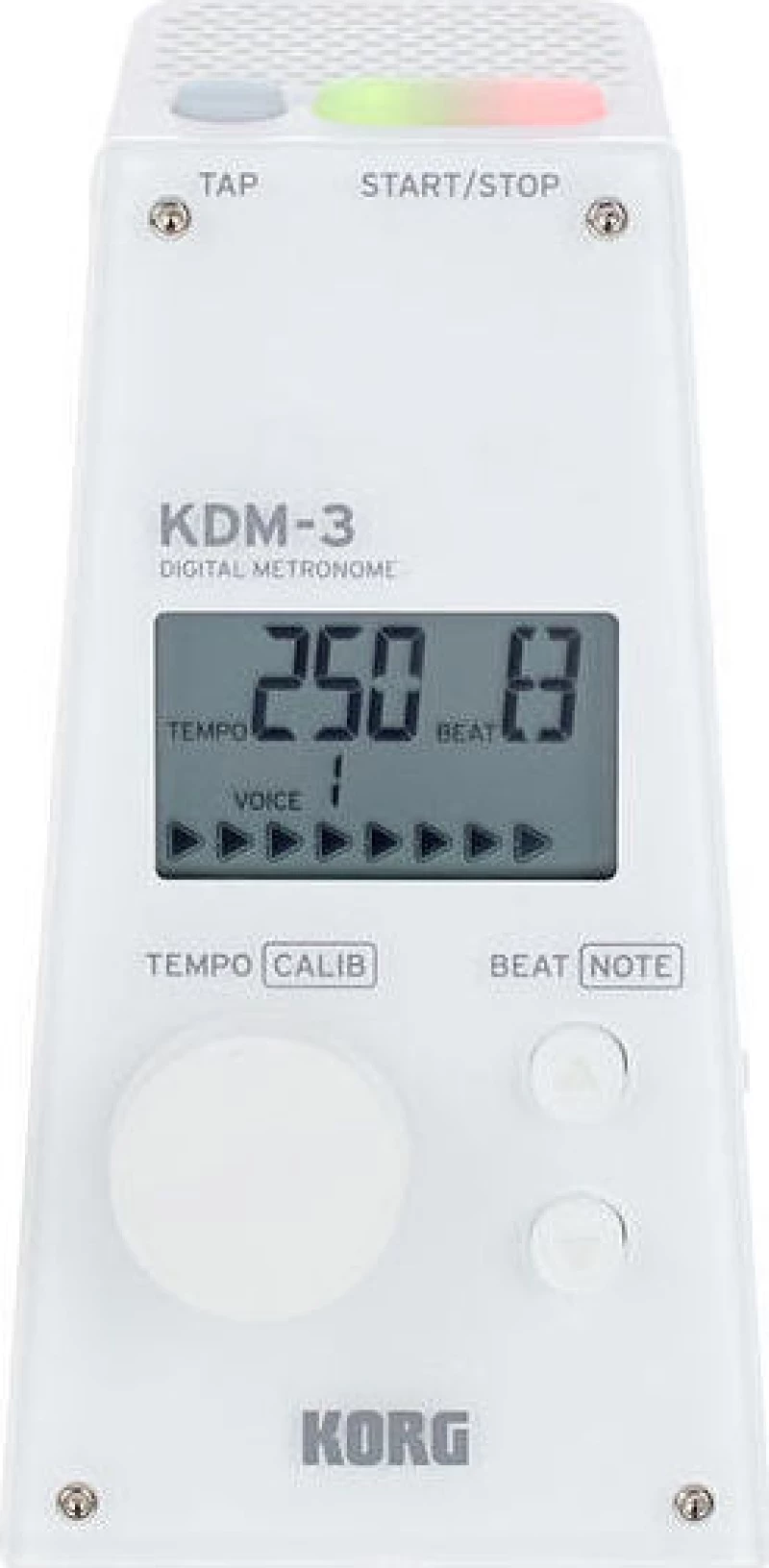 Korg KDM-3 Digital Metronome White