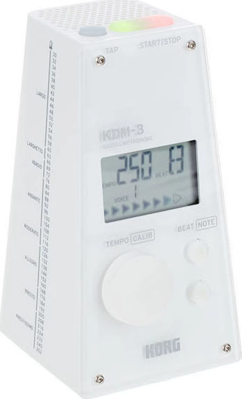 Korg KDM-3 Digital Metronome White