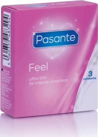 Pasante Feel Λεπτά Προφυλακτικά, 3 τμχ