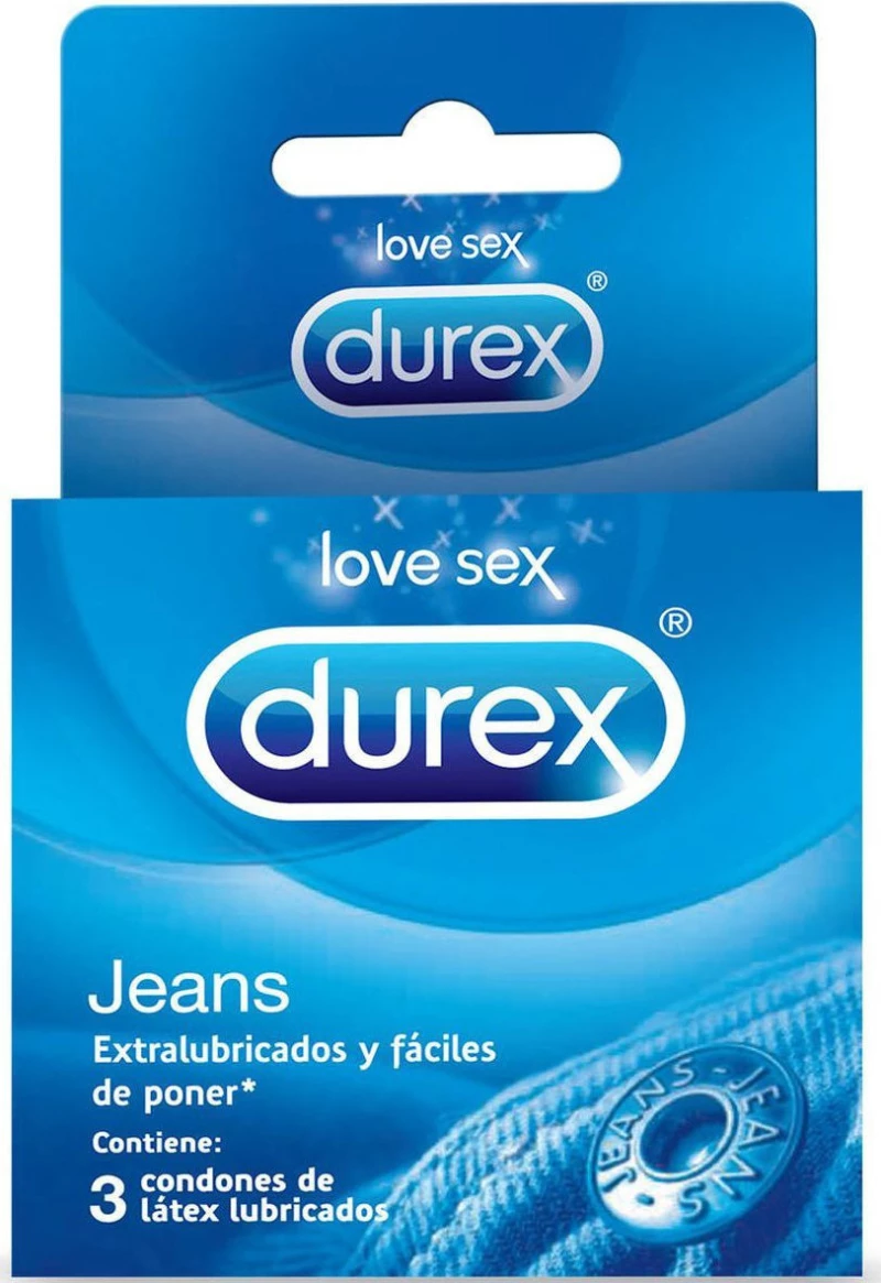 Durex Jeans Προφυλακτικό 3 Τεμάχια