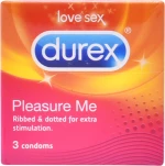 Durex Pleasure Me 3τμχ