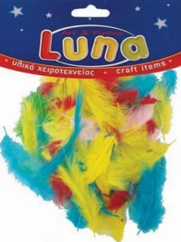 Luna Φτερά Μικρά Χρωματιστά 6gr