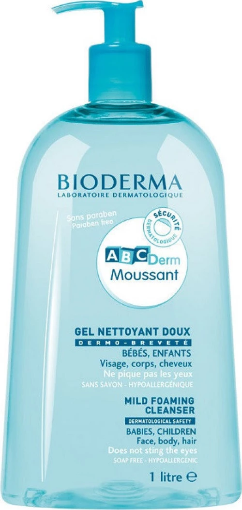Bioderma ABCDerm Foaming Cleanser 1000ml