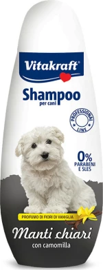 Vitakraft Shampoo per Cani για Ανοιχτόχρωμο Τρίχωμα με Χαμομήλι 250ml