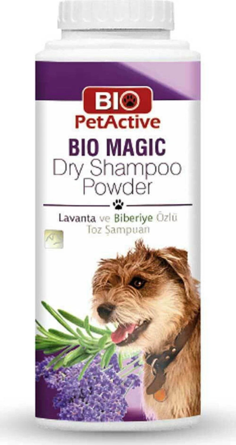 Bio Petactive Bio-Magic Πούδρα Στεγνού Καθαρισμού Σκύλου 150gr