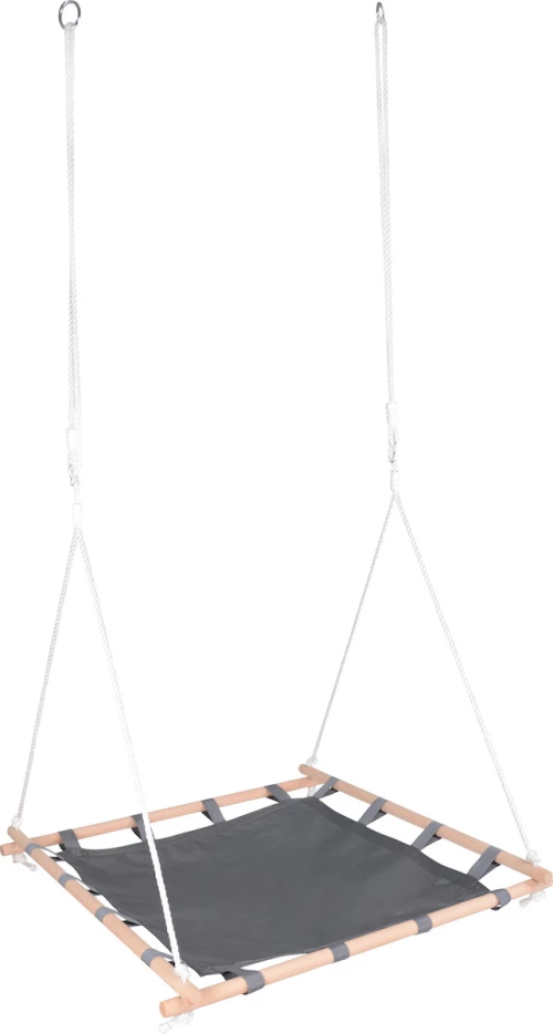 Small Foot Nest Swing Wooden Frame
