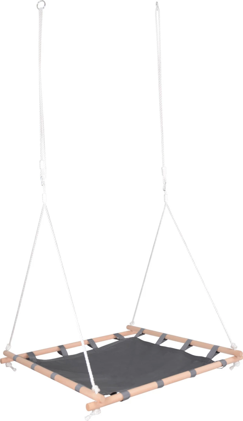 Small Foot Nest Swing Wooden Frame