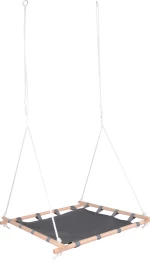 Small Foot Nest Swing Wooden Frame