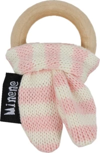 Minene Wooden Teething Ring 3+ μηνών