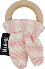 Minene Wooden Teething Ring 3+ μηνών