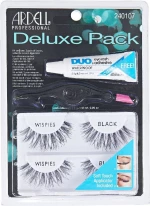 Ardell Deluxe Pack Wispies Black 240107