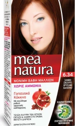 Farcom Mea Natura 6.34 Ξανθό Σκούρο Χρυσαφί Χάλκινο 60ml