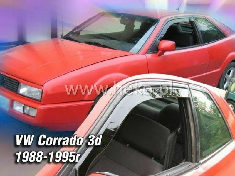 Heko Σετ Ανεμοθραύστες Μπροστινοί για VW Corrado 3D 1988-1995 2τμχ