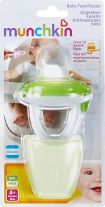 Munchkin Baby Food Feeder, Green 4m+