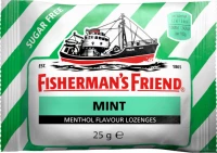 Fisherman's Friend Mint Καραμέλες χωρίς Ζάχαρη για τον Ερεθισμένο Λαιμό 25gr