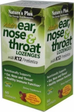 Nature's Plus Ear Nose & Throat 60 παστίλιες