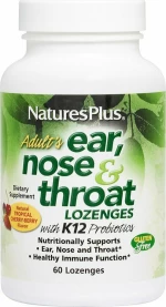 Nature's Plus Ear Nose & Throat 60 παστίλιες