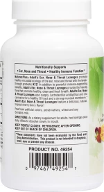 Nature's Plus Ear Nose & Throat 60 παστίλιες