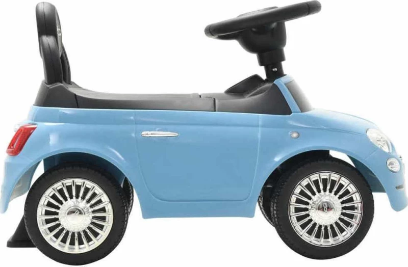 vidaXL Walking Car Fiat 500 Blue