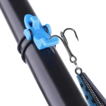 FISH-0016 Holder Δαχτυλίδια για Αγκίστρι Ψαρέματος Μαύρο 3 τμχ
