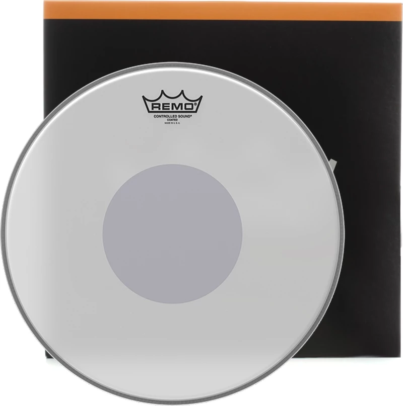Remo Coated Black Dot 13"