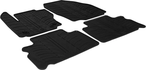 Gledring Σετ Πατάκια 4τμχ από Λάστιχο Ford Galaxy/S Max