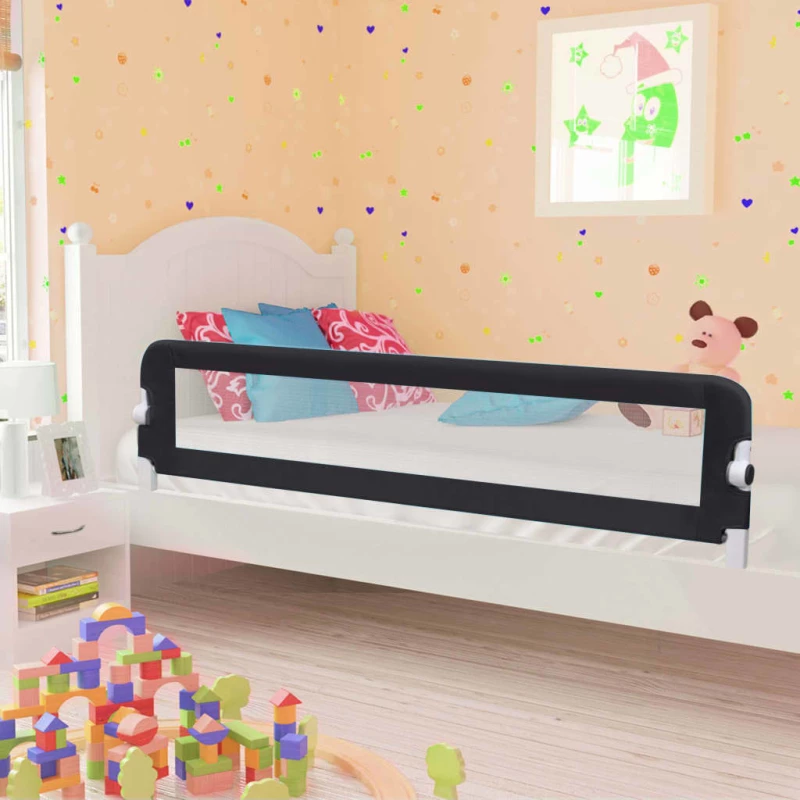 vidaXL Μπάρα Κρεβατιού 180x42cm Γκρι