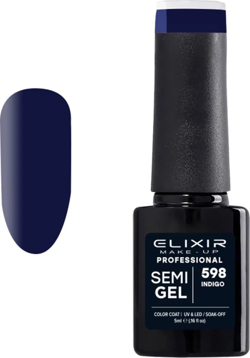 Elixir Semi Gel 598 Indigo 5ml