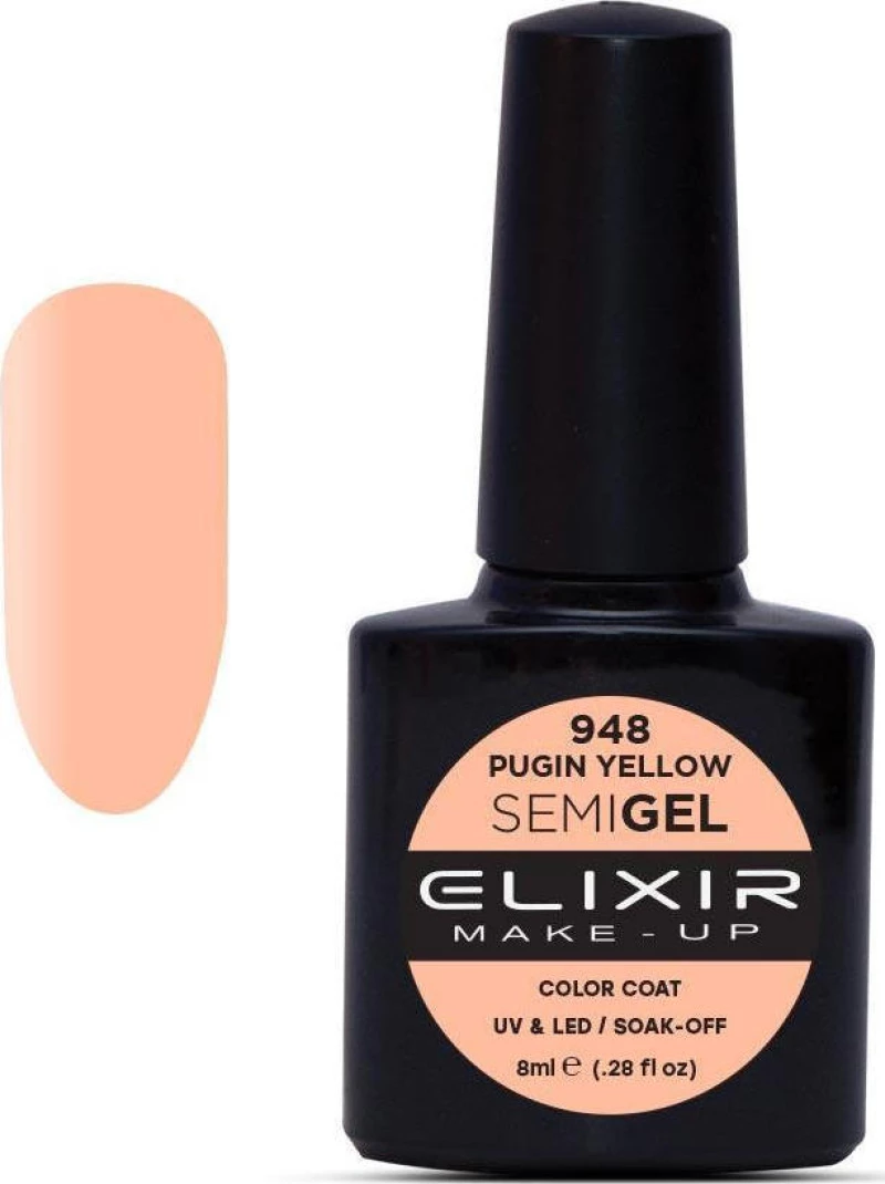 Elixir Semi Gel 948 Pugin Yellow 8ml