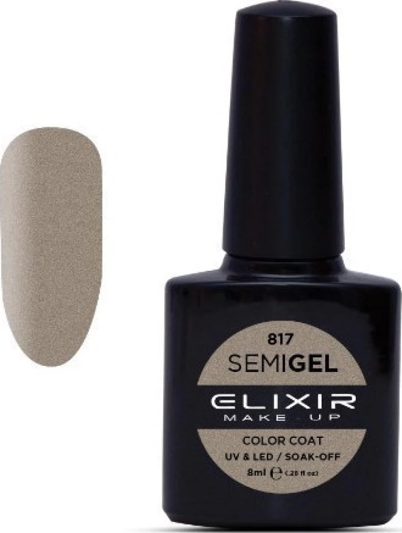 Elixir Semi Gel 817 Pearle Ecru 8ml