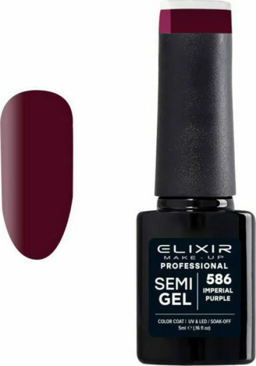 Elixir Semi Gel 586 Imperial Purple 5ml