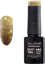 Elixir Semi Gel 640 Luxury Gold 5ml