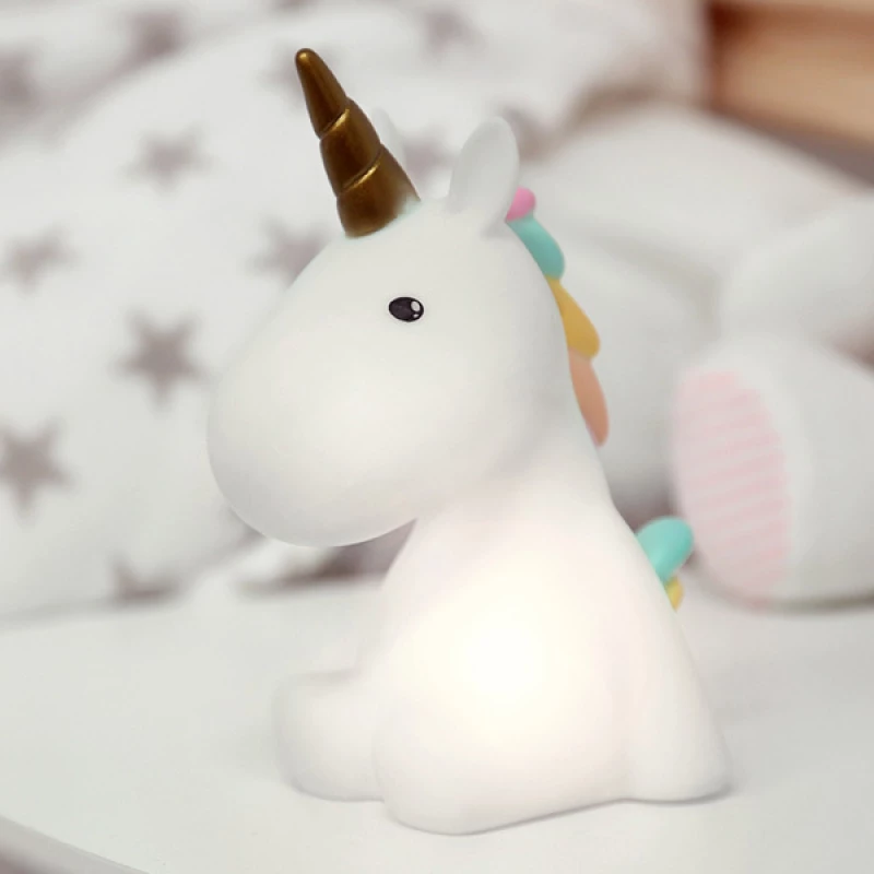 Kiokids Φωτιστικό Νυκτός Led Λευκό Μονόκερος - 2415