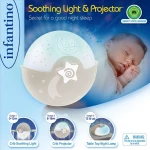 Infantino Wom Soothing Light - Projector Ecru