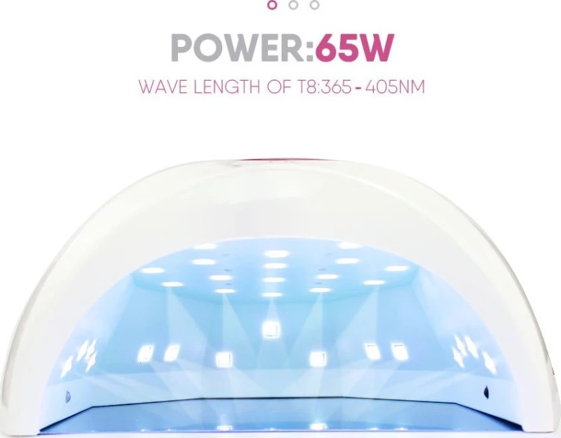 Φουρνάκι Νυχιών T8 UV/LED 65W