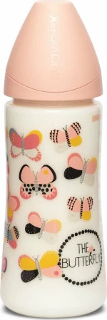 Suavinex Butterfly Πλαστικό Μπιμπερό 4m+ 360ml