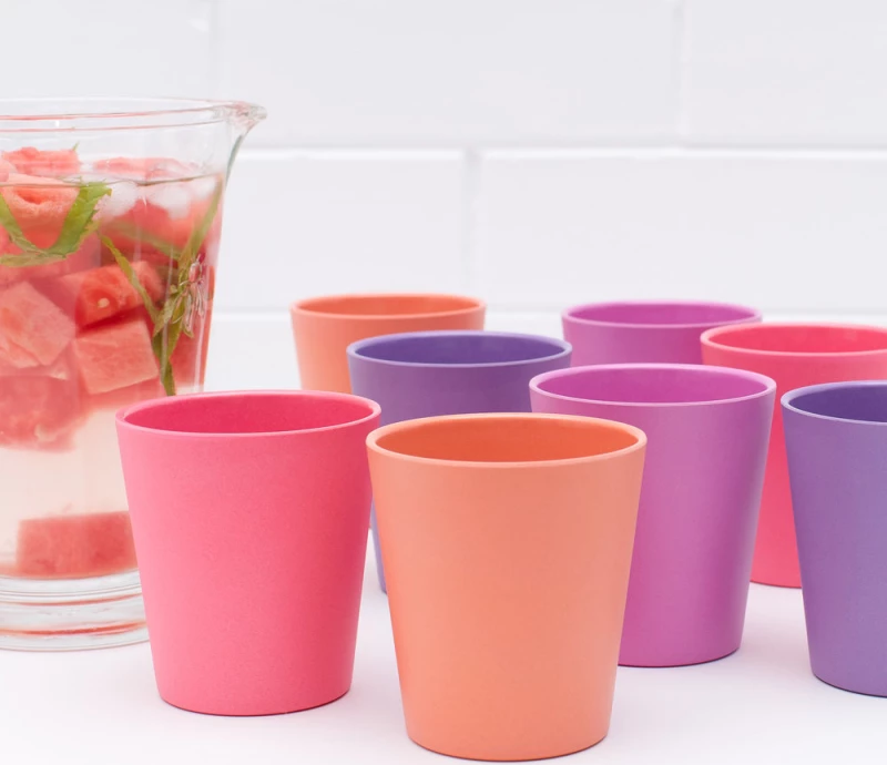 Bobo & boo Bamboo Cup Set Sunset