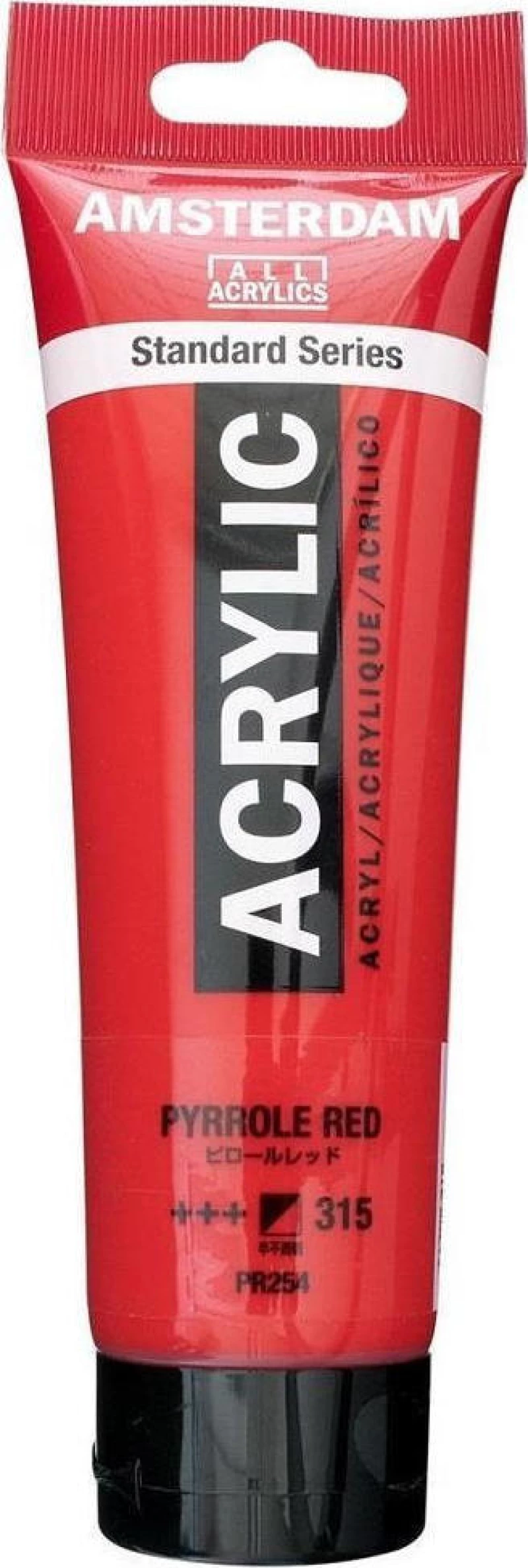 Royal Talens Amsterdam All Acrylics Standard 120ml Pyrrole Red 315