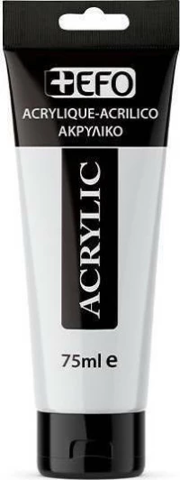 +Efo Acrylic 75ml 401 White