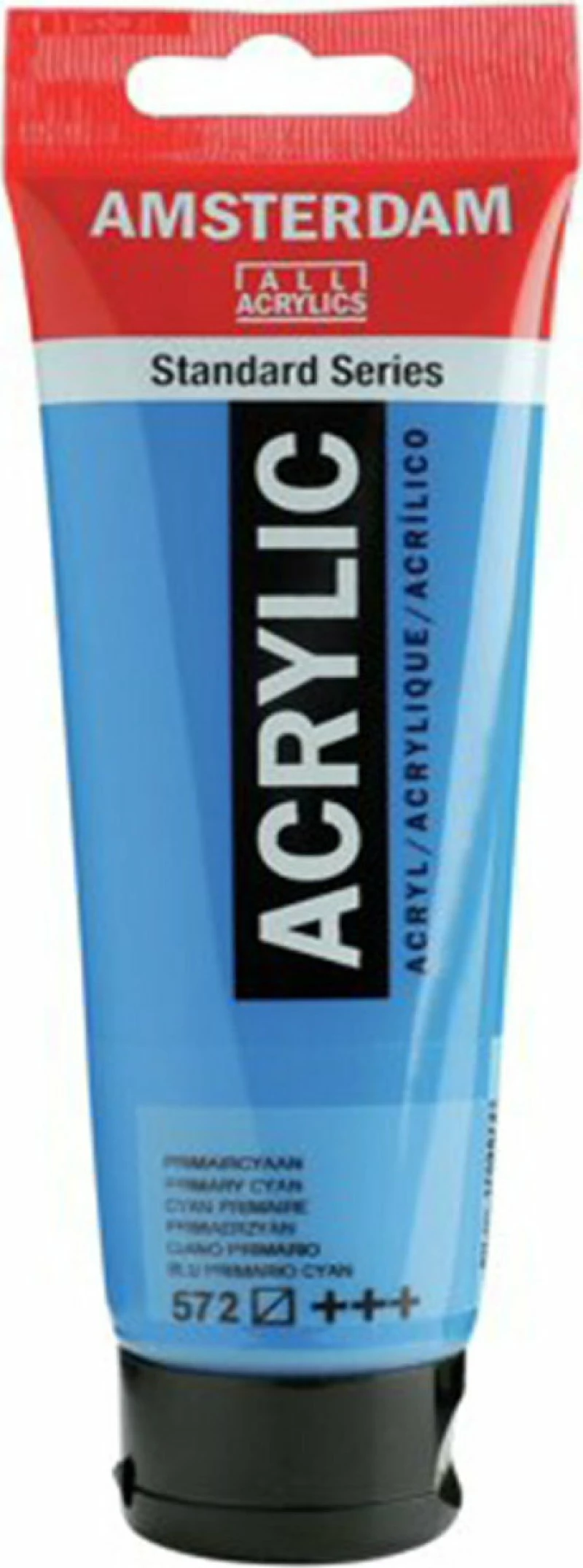 Royal Talens Amsterdam All Acrylics Standard 120ml Primary Cyan 572