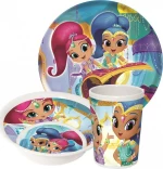 Stor Shimmer & Shine Σετ Φαγητού