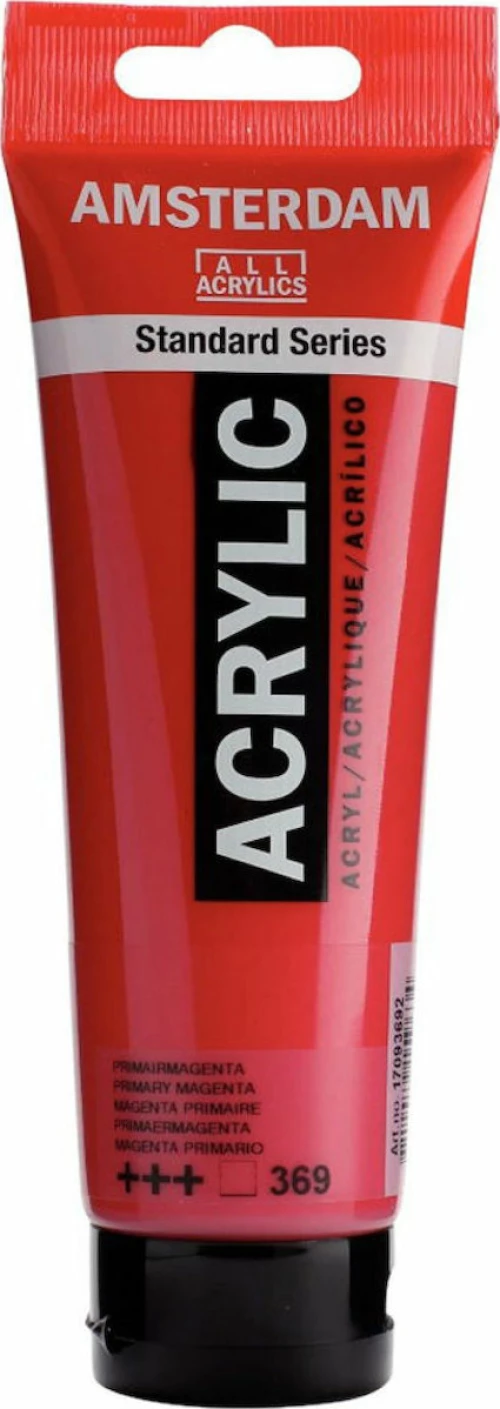 Royal Talens Amsterdam All Acrylics Standard 120ml Primary Magenta 369