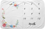 Newborn Photography Flis Blanket 1/12 Months- Butterfly (100x72cm)