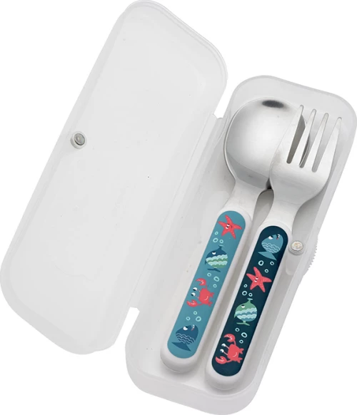 Sugar Booger Silverware Set Ocean