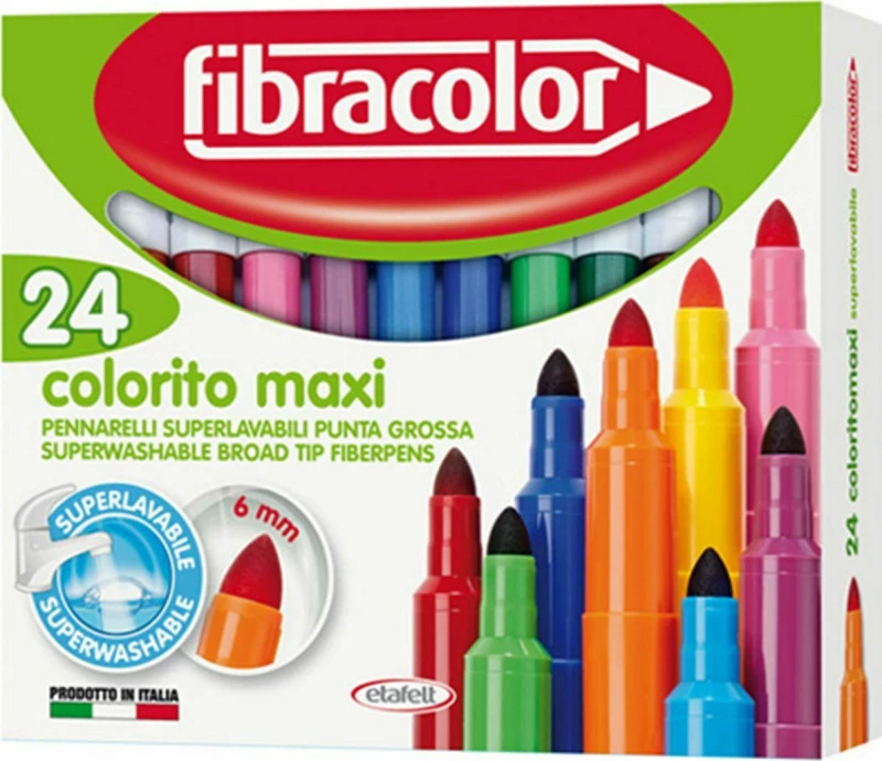 Fibracolor Colorito Maxi 24 Χρώματα