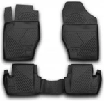 Novline Σετ Πατάκια 4τμχ από Λάστιχο για Citroen C4 -2011