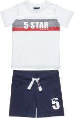 Σετ Five Star μπλούζα με στάμπα και βερμούδα