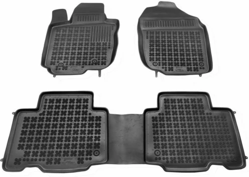 Rezaw Plast Σετ Πατάκια Σκαφάκι 3τμχ από Λάστιχο για Toyota RAV 4 III 2006-2012