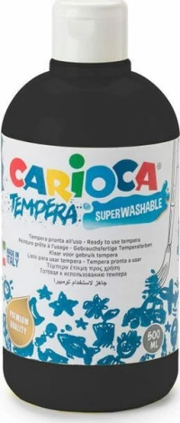 Carioca Τέμπερα 500ml Μαύρο